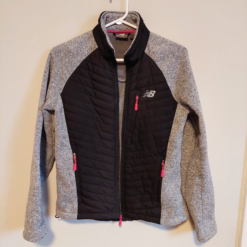New Balance Thermal Fleece Zip Up Jacket, Women, Size S